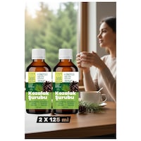 Kozak 2 X 125 Ml Cam Şişe Bergama Kozak Vakfı Kozalak Şurubu Giritli Metin Efendi 250 ML Kozak 2 X 125 Ml Cam Şişe Bergama Kozak Vakfı Kozalak Şurubu Giritli Metin Efendi 250 ML