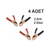 Akü Maşası Lüx 4 Adet 2 Takım Mini Akü Takviye Maşa 2 Artı 2 Eksi Akü Maşası Lüx 4 Adet 2 Takım Mini Akü Takviye Maşa 2 Artı 2 Eksi