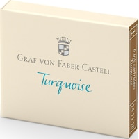 Graf Von Faber-Castell 6'lı Kartuş Turkuaz Graf Von Faber-Castell 6'lı Kartuş Turkuaz