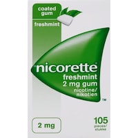 Nicorette Freshmint Naneli Sakız 2mg 105 Adet Nicorette Freshmint Naneli Sakız 2mg 105 Adet