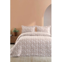 Elart Stil Yatak Örtüsü Elyaflı 270x260 Cm Bej Bej Elart Stil Yatak Örtüsü Elyaflı 270x260 Cm Bej Bej