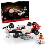 LEGO® Icons McLaren MP4/4 ve Ayrton Senna 10330 Araç Tutkunu Yetişkinler için Koleksiyonluk Yaratıcı Model Araba Yapım Seti - 693 Parça