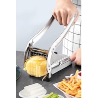 Çelik El Tipi Patates Sebze Dilimleyici Küp Rende Doğrayıcı Diğer Çelik El Tipi Patates Sebze Dilimleyici Küp Rende Doğrayıcı Diğer