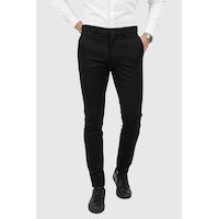 Deepsea Erkek Siyah Modern Fit Likralı Kumaş Pantolon Günlük & Ofis Kullanımı 2602020 Siyah Deepsea Erkek Siyah Modern Fit Likralı Kumaş Pantolon Günlük & Ofis Kullanımı 2602020 Siyah