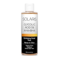 Solaris Gözenek Sıkılaştırıcı Ve Tonik Glycolic Acid 5% Aha Bha 200 ML Solaris Gözenek Sıkılaştırıcı Ve Tonik Glycolic Acid 5% Aha Bha 200 ML