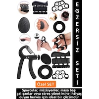 Ev Ofis Fizyoterapi Yönetimi Antrenman El Parmak Güçlendirici Egzersiz 5 Parça Premium Set Çok Renkli Ev Ofis Fizyoterapi Yönetimi Antrenman El Parmak Güçlendirici Egzersiz 5 Parça Premium Set Çok Renkli