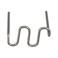 500 Adet 0,8mm Dalgalı Tip Plastik Kaynak Zımba Teli 500 Adet 0,8mm Dalgalı Tip Plastik Kaynak Zımba Teli