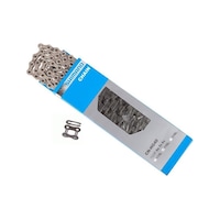 Shimano Hg40 Zincir 116 Bakla Kutulu Gri - Siyah Shimano Hg40 Zincir 116 Bakla Kutulu Gri - Siyah