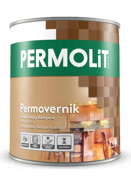 Permolit Permovernik Vernikli Ahşap Koruyucu Permolit Permovernik Vernikli Ahşap Koruyucu