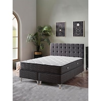 Beehanem Bengü Çift Kişilik 150x200 3lü Set Yatak Baza Başlık Gri 150 X 200 Beehanem Bengü Çift Kişilik 150x200 3lü Set Yatak Baza Başlık Gri 150 X 200