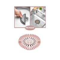 Flosoft Süzgeçli Lavabo Banyo Küvet Tıkacı, Yuvarlak Evye Küvet Banyo Gider Kapağı Pembe Flosoft Süzgeçli Lavabo Banyo Küvet Tıkacı, Yuvarlak Evye Küvet Banyo Gider Kapağı Pembe