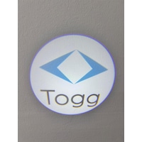 Toog Araçlar İçin Pilli Yapıştırmalı Kapı Altı Led Logo-projektör Toog Araçlar İçin Pilli Yapıştırmalı Kapı Altı Led Logo-projektör