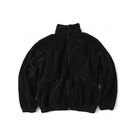 Fifty Color Siyah Peluş Dik Yaka Cepleri Fermuarlı Oversize Peluş Ceket Siyah Fifty Color Siyah Peluş Dik Yaka Cepleri Fermuarlı Oversize Peluş Ceket Siyah