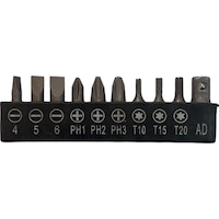Bits Uç Seti 25mm 10 Parça Yıldız/düz/torx Bits Uç Seti 25mm 10 Parça Yıldız/düz/torx