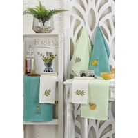 Formeya 6'lı Mutfak Kurulama Bezi Waffle Desen 40x60 Cm 6 Adet Mint Formeya 6'lı Mutfak Kurulama Bezi Waffle Desen 40x60 Cm 6 Adet Mint