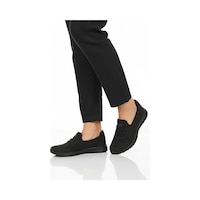 Walkway Siyah Fileli Hafif Esnek Kolay Giyilebilir Kadın Casual Ayakkabı 575 G Walkway Siyah Fileli Hafif Esnek Kolay Giyilebilir Kadın Casual Ayakkabı 575 G
