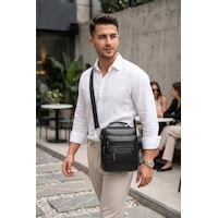 Vıatox Np-004 Erkek %100 Hakiki Deri Büyük Boy El Ve Omuz Askılı Çanta Günlük Kullanım Için Çok Uygun Siyah Vıatox Np-004 Erkek %100 Hakiki Deri Büyük Boy El Ve Omuz Askılı Çanta Günlük Kullanım Için Çok Uygun Siyah