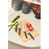 Dr. Inox 4 Parça Bıçak Seti Gri Dr. Inox 4 Parça Bıçak Seti Gri