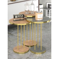Zigon Sehpa Terra Gold Ceviz Antrasit Trr01 Zigon Sehpa Terra Gold Ceviz Antrasit Trr01