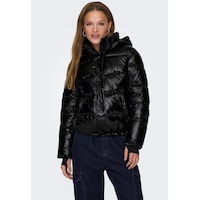 Only Kapüşonlu Puffer Siyah Kadın Mont 15287919 001 Only Kapüşonlu Puffer Siyah Kadın Mont 15287919 001