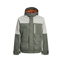 Jack & Jones Jack Jones Erkek Su Geçirmez Softshell Mont 12253569 Yeşil