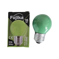 Fujika 15w Yeşil Gece Lambası Top Ampul 15lm E27 220v 7cmx4cm 1 Adet 1 Ad Fujika 15w Yeşil Gece Lambası Top Ampul 15lm E27 220v 7cmx4cm 1 Adet 1 Ad