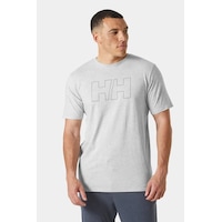 Helly Hansen Hh Tech Logo T-shirt Gri Helly Hansen Hh Tech Logo T-shirt Gri