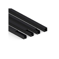 25x16 Kablo Kanalı Siyah 5 Boy 10 M 25x16 Kablo Kanalı Siyah 5 Boy 10 M