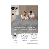 Formeya Antrasit Gri Soft Kışlık Yorgan Çift Kişilik 195X215 Antrasit Formeya Antrasit Gri Soft Kışlık Yorgan Çift Kişilik 195X215 Antrasit