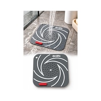 Gri Süzgeçli Silikon Lavabo Gider Kapağı Koku Önleyici Banyo Mutfak 15 cm Gri Süzgeçli Silikon Lavabo Gider Kapağı Koku Önleyici Banyo Mutfak 15 cm