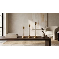 3'lü Metal Şamdan Seti Gold Renk Şamdanlık Klasik Mumluk Seti 16-19-22 Cm 3'lü Metal Şamdan Seti Gold Renk Şamdanlık Klasik Mumluk Seti 16-19-22 Cm