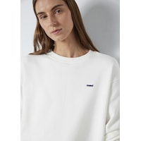 Mavi - Mavi Nakışlı Ekru Sweatshirt 1s10366-70057 Ekru Mavi - Mavi Nakışlı Ekru Sweatshirt 1s10366-70057 Ekru
