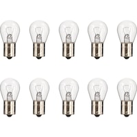 10 Adet 12V P21W 93 Düz Tek Duy Stop Sinyal Ampul Standart Işık 10 Adet 12V P21W 93 Düz Tek Duy Stop Sinyal Ampul Standart Işık
