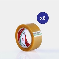 Vege Koli Bandı 45 x 100 Şeffaf Bufalo 6 Adet Vege Koli Bandı 45 x 100 Şeffaf Bufalo 6 Adet