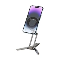 Jmary Ms-96 Ayarlanabilir Katlanabilir 360 Derece Dönebilen Magnetik Telefon Standı Siyah