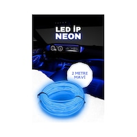 Araç Içi Aydınlatma Ip Neon Led Tüm Mavi 2 Metre Araç Içi Aydınlatma Ip Neon Led Tüm Mavi 2 Metre