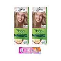 Palette Kalıcı Doğal Renkler Saç Boyası 2 Adet 8 - 16 Küllü Sarı Palette Kalıcı Doğal Renkler Saç Boyası 2 Adet 8 - 16 Küllü Sarı