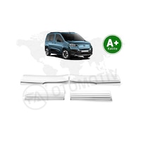 Fiat Doblo Krom Kapı Eşiği Kaplaması 2024 Model Ve Sonrası Fiat Doblo Krom Kapı Eşiği Kaplaması 2024 Model Ve Sonrası