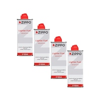 Zippo Çakmak İkmal Seti 4 Bidon Benzin Set4x Beyaz Zippo Çakmak İkmal Seti 4 Bidon Benzin Set4x Beyaz
