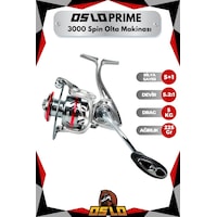 Oslo Prime 3000 Spin Olta Makinası Oslo Prime 3000 Spin Olta Makinası