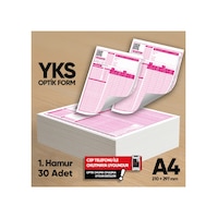 Kpss Gy-gk Deneme Sınavları İçin 30 Adet Optik Form