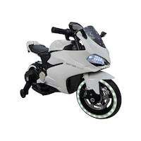 Cool Motors 12v Akülü Yarış Motoru Beyaz Cool Motors 12v Akülü Yarış Motoru Beyaz