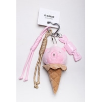 Pembe Kahve Dondurma Ve Candy Detaylı Çoklu Objeli Tasarım Charm Anahtarlık Pembe Kahve Dondurma Ve Candy Detaylı Çoklu Objeli Tasarım Charm Anahtarlık