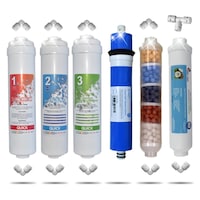 Kapalı Kasa 12 Inç Su Arıtma Cihazı Filtresi 10 Aşamalı 80 Gpd King Membranlı Inline Filtre Seti Kapalı Kasa 12 Inç Su Arıtma Cihazı Filtresi 10 Aşamalı 80 Gpd King Membranlı Inline Filtre Seti