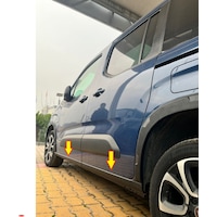Peugeot Rifter Yan Marşpiyel Kaplaması 4 Parça Abs 2019-2025 Aras Peugeot Rifter Yan Marşpiyel Kaplaması 4 Parça Abs 2019-2025 Aras
