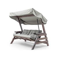 Belek Swing Ahşap Dış Mekan Bahçe Balkon & Teras Salıncağı Gri Belek Swing Ahşap Dış Mekan Bahçe Balkon & Teras Salıncağı Gri