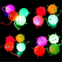 LED IŞIKLI KİRPİ YOYO YUMUŞAK STRES OYUNCAĞI IŞIKLI KİRPİ RENKLİ PİLLİ LED IŞIKLI YILBAŞI HEDİYELERİ STRES OYUNCAKLARI Çok Renkli