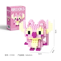 Angel Stitch 3d Figürü Mini Bricks Hobi Oyuncak Angel Stitch 3d Figürü Mini Bricks Hobi Oyuncak