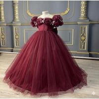 Star Kids Fashion Kız Çocuk Bordo Kelebek Detaylı Prenses Elbise ,kız Çocuk Abiye Elbise Star Kids Fashion Kız Çocuk Bordo Kelebek Detaylı Prenses Elbise ,kız Çocuk Abiye Elbise