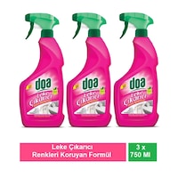 Doa Leke Çıkarıcı Sprey 750 Ml Vegan X 3 Adet Doa Leke Çıkarıcı Sprey 750 Ml Vegan X 3 Adet
